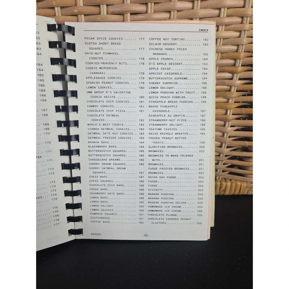 First United Methodist Church Cookbook Waynesville, North Carolina 1991 Spiral